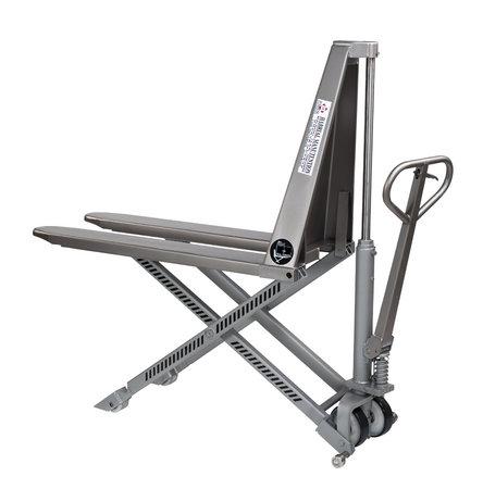 Transpalette haute levée manuel tout inox - OA179/S/Q