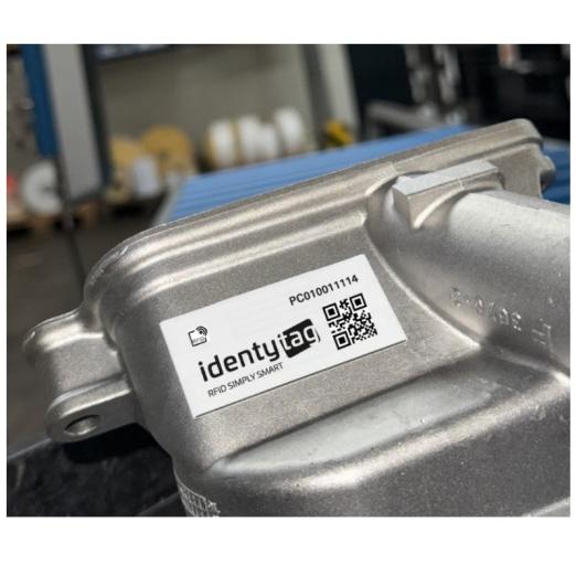 Etiquette RFID on-Metal inotag Flex-SLT - INOTEC BARCODE SECURITY