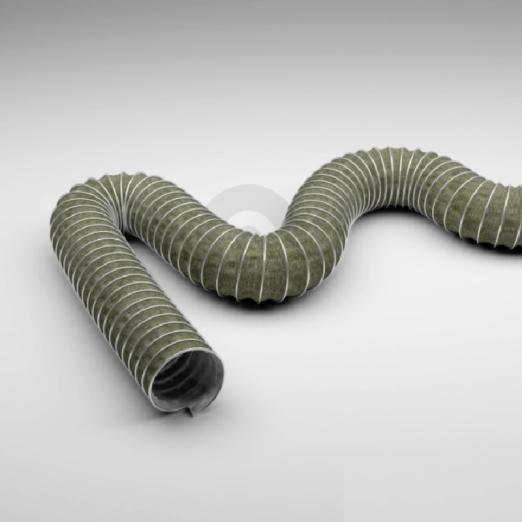 Gaine pour gaz d'échappement jusqu'à 300°C  Master-Clip CAR - MASTERFLEX