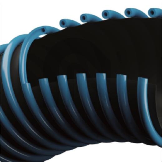 Gaine gaz d'échappement résistante à l'écrasement Carflex Super - MASTERFLEX