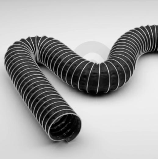 Gaine en toile polyester enduite Viton® électriquement conductrice - MASTERFLEX