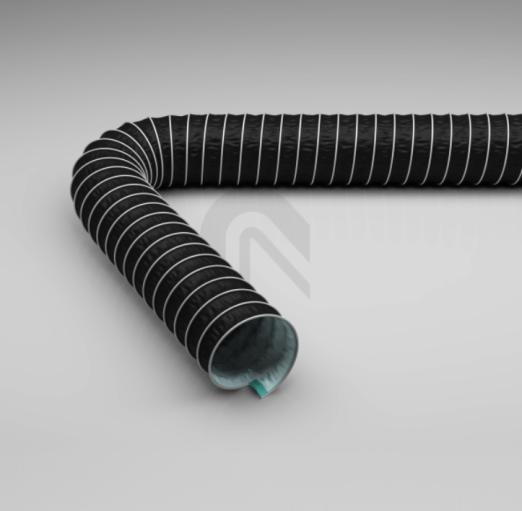 Gaine d'aspiration double paroi pour matières agressives jusqu'à 175°C - MASTERFLEX