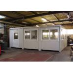 Construction modulaire pour cabine d'atelier - MODULO SOLUTIONS