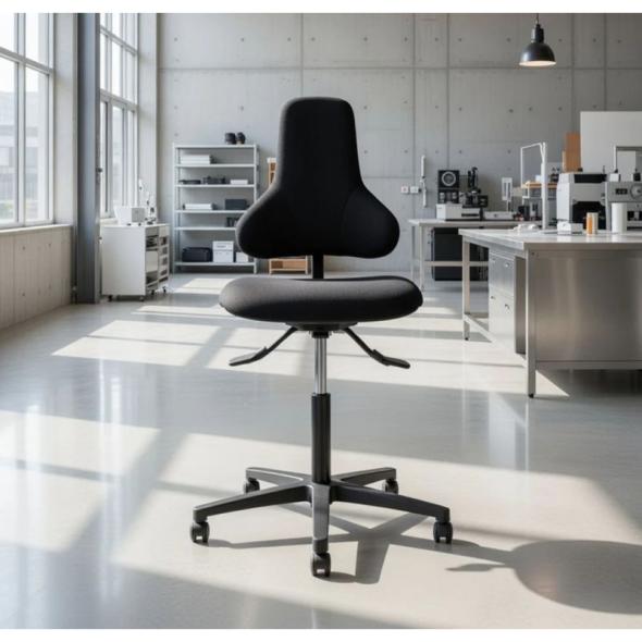 Siège technique ergonomique réglable en assise et dossier CAS 100