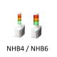 Colonne lumineuse Ethernet en réseau série NHB/NHV