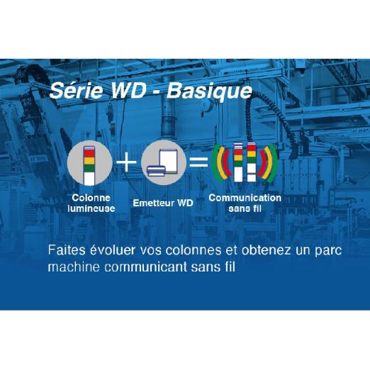 Système d'acquisition de données et remontée d'informations machine WD - PATLITE