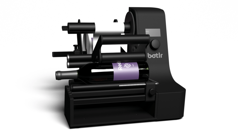 Etiqueteuse de bouteille et contenant cylindrique semi-automatique BOTLR - TASCO