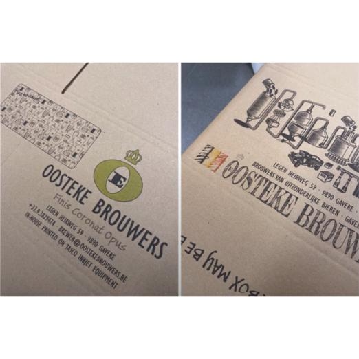 Imprimante 4 couleurs d'emballage carton papier bois Imprint PP300 - TASCO