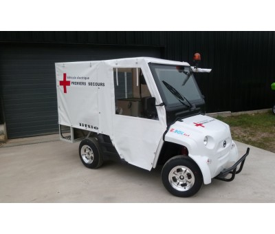 Véhicule d'intervention électrique pour secours