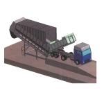 Déchargeur de vrac automatique pour benne et camion - BOUBIELA MORET