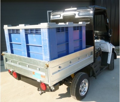 Achat Utilitaire électrique à benne aluminium
