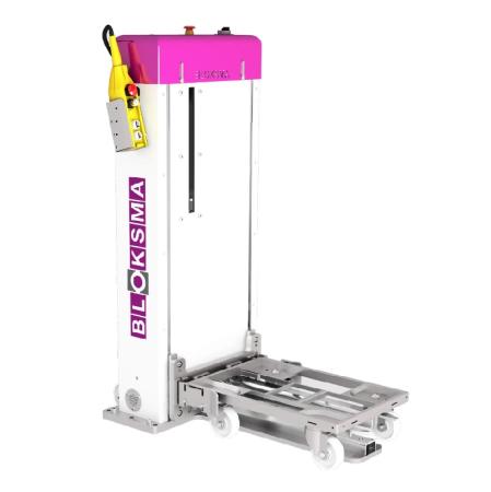 Fabricant Elévateur de bacs ergonomique électrique ou pneumatique