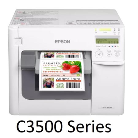 Imprimante d'étiquettes couleur de bureau Epson Colorworks C3500 Series