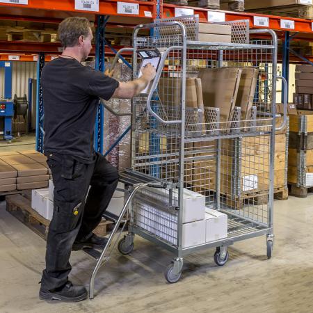 Chariot pour préparation de commande léger - 300 kg