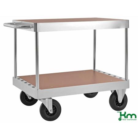 Achat Chariot table roulante industrielle 2 niveaux - 800 kg