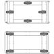 Vente Chariot plateforme manuel pour palette - charge longue 1200 kg (ACTIVERGO)