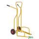 Achat Diable acier porte pneus à roues gonflables - 200 kg
