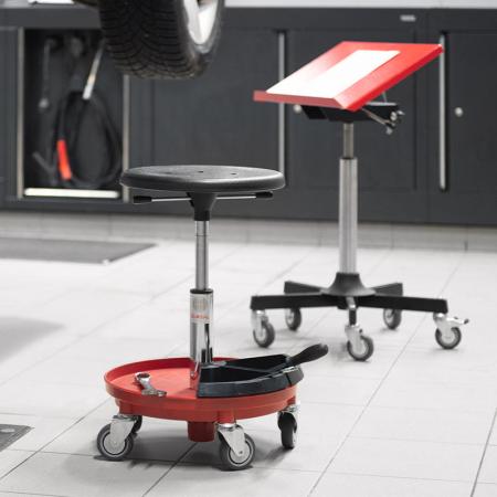 Achat Table desserte mobile réglable en hauteur à plateau inclinable