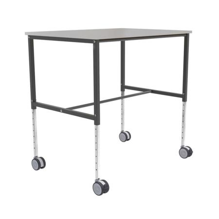 SAV Table de travail mobile à hauteur réglable - plateau inclinable*