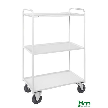 Vente Chariot desserte haut soudé - 3 ou 5 étagères à rebord 400 kg (ACTIVERGO)