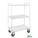 Vente Chariot desserte haut soudé - 3 ou 5 étagères à rebord 400 kg (ACTIVERGO)