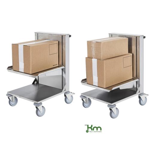Chariot inox à niveau constant C3 - 100 kg - ACTIVERGO