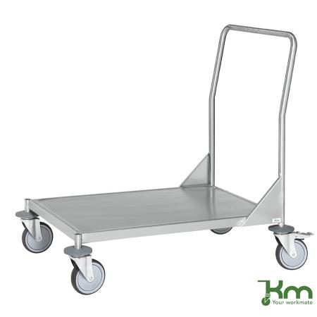 Chariot plateforme inox C3 soudé