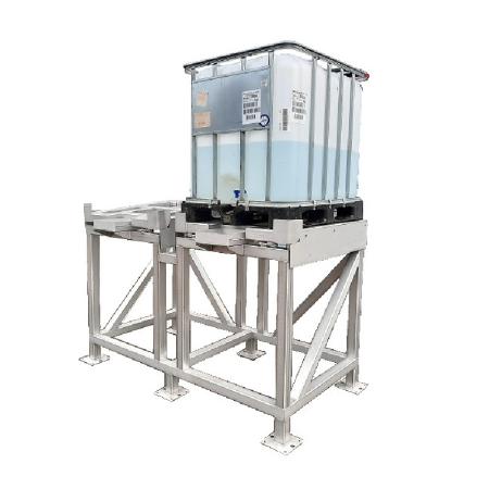 Devis Basculeur / inclineur de container IBC inox - 2 postes