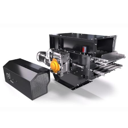 Comparateur Convoyeur modulaire à tapis métallique pour transport du vrac