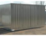 Bungalow de stockage en rétention 350 à 1454 litres - passage de fourches - DIFOPE