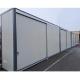 Container de stockage extérieur isolé 2 niveaux à produits chimiques