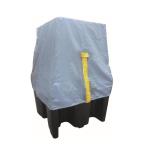 Bâche de protection pour bac de rétention 4 fûts ou 1 IBC en extérieur - DIFOPE