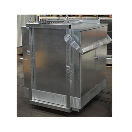 Box élingable pour IBC Cubitainer - rétention 1000 litres acier