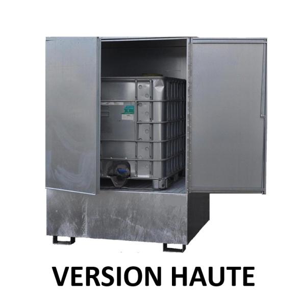 Achat Box de sécurité pour produits dangereux 1000 litres - 1 IBC