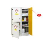 Armoire de sécurité multirisques 3 compartiments dont 1 coupe-feu - DIFOPE