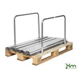 Paire d'arceaux acier pour maintien de charge sur palette - ACTIVERGO