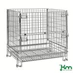 Caisse palette repliable à maille métallique - 1000 kg - ACTIVERGO