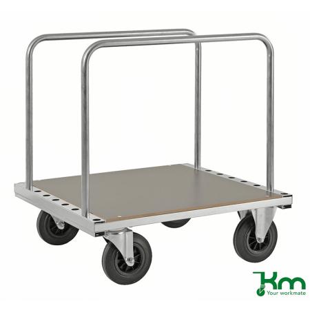 Chariot porte-panneaux acier plateau mdf - modulable - 500 kg