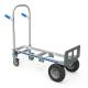 Chariot diable transformable en aluminium - 200 / 250 kg