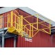 Passerelle abattante escamotable