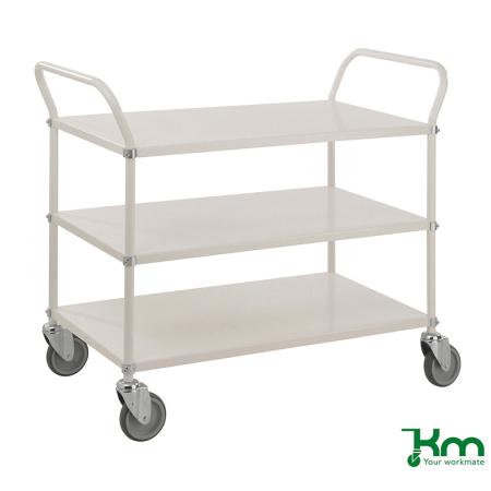 SAV Chariot desserte polyvalente à étagères réversibles KM4148-EB