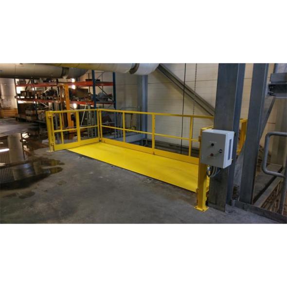 Achat Trappe de sol de sécurité pour trémie de chargement