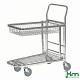 Devis Chariot à panier maillé repliable pour picking et mise en rayon