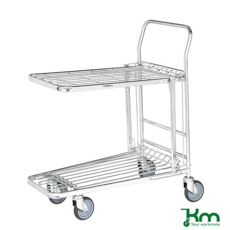 Fabricant Chariot à maille 2 plateaux - fixe et escamotable