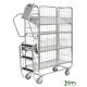 Chariot de picking manuel ergonomique modulable 250 kg - l. 470 mm
