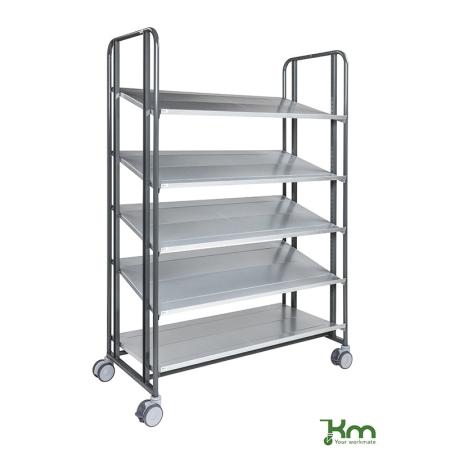 Vente Chariot de préparation de commandes 5 tablettes réglables - 250 kg (ACTIVERGO)
