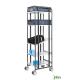 SAV Chariot de préparation de commandes 5 tablettes réglables - 250 kg