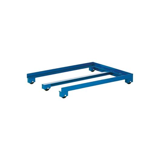 Chariot rouleur de palette 1200x800 en acier - 1000 kg - ACTIVERGO
