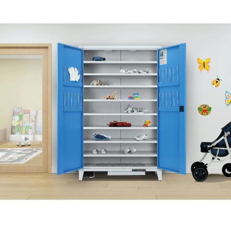 Armoire désinfectante 8 étagères pour chaussures et petits objets