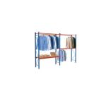 Rayonnage à vêtements économique - modulaire - FERALP